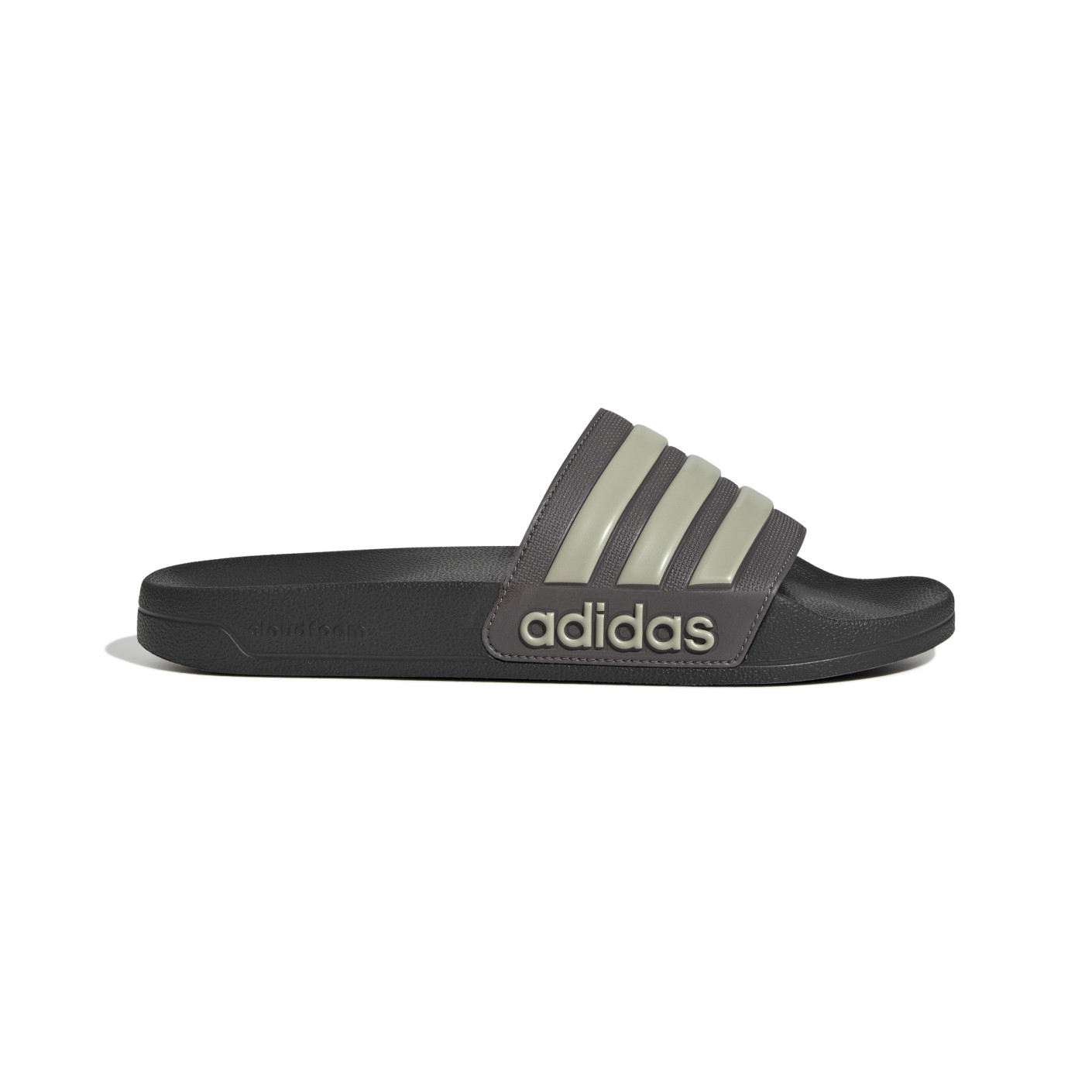 Claquettes de douche adidas Adilette, noir, marron, beige