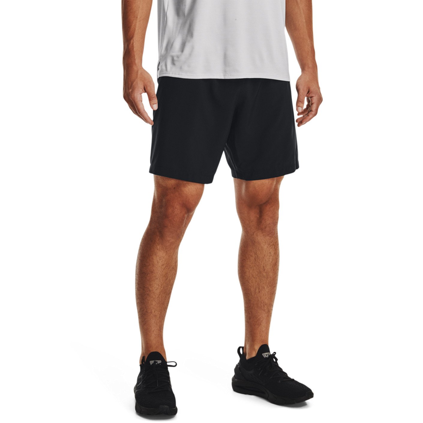 Under Armour Graphic Woven Short d'Entraînement Noir Blanc