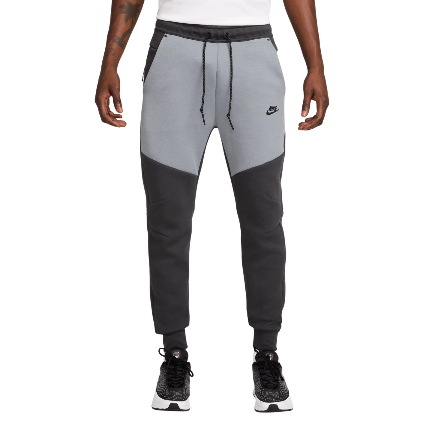 Nike Tech Fleece Sportswear Pantalon de Jogging Gris Foncé Gris Noir