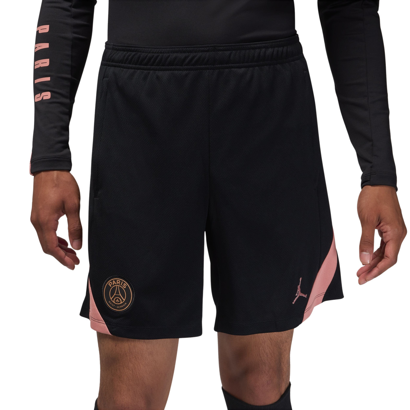 Nike Paris Saint-Germain x Jordan Strike Short d'Entraînement 2024-2025 Noir Rose