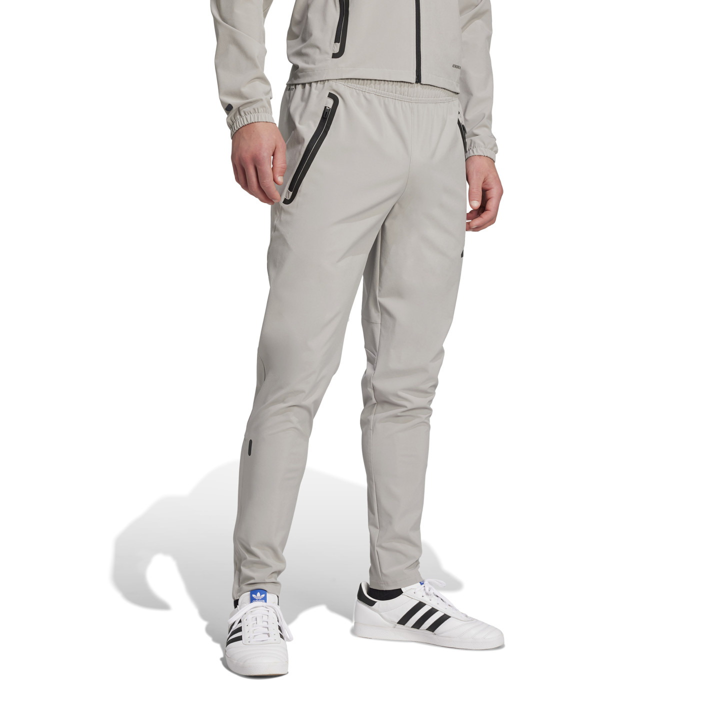 adidas Tiro 25 Vis Tech Competition Trainingsbroek Grijs Zwart