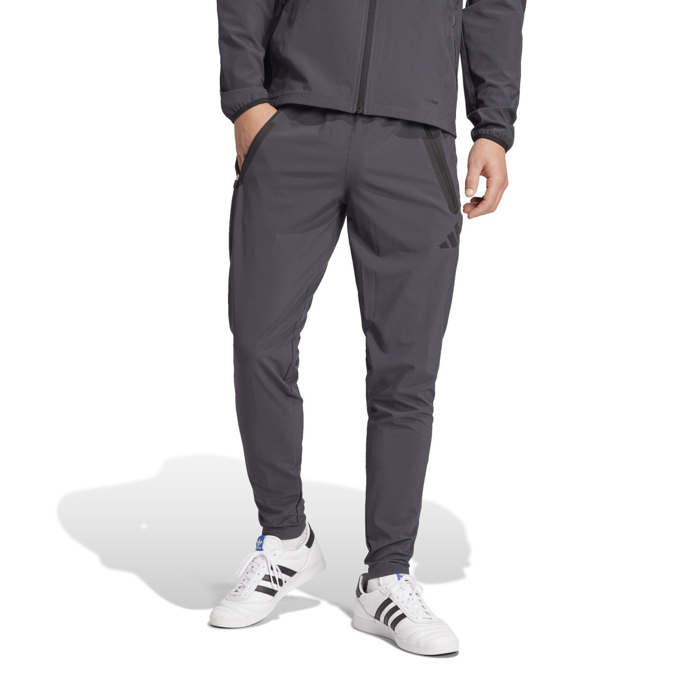 adidas Tiro 25 Vis Tech Pro Pantalon d'Entraînement Gris Foncé Noir