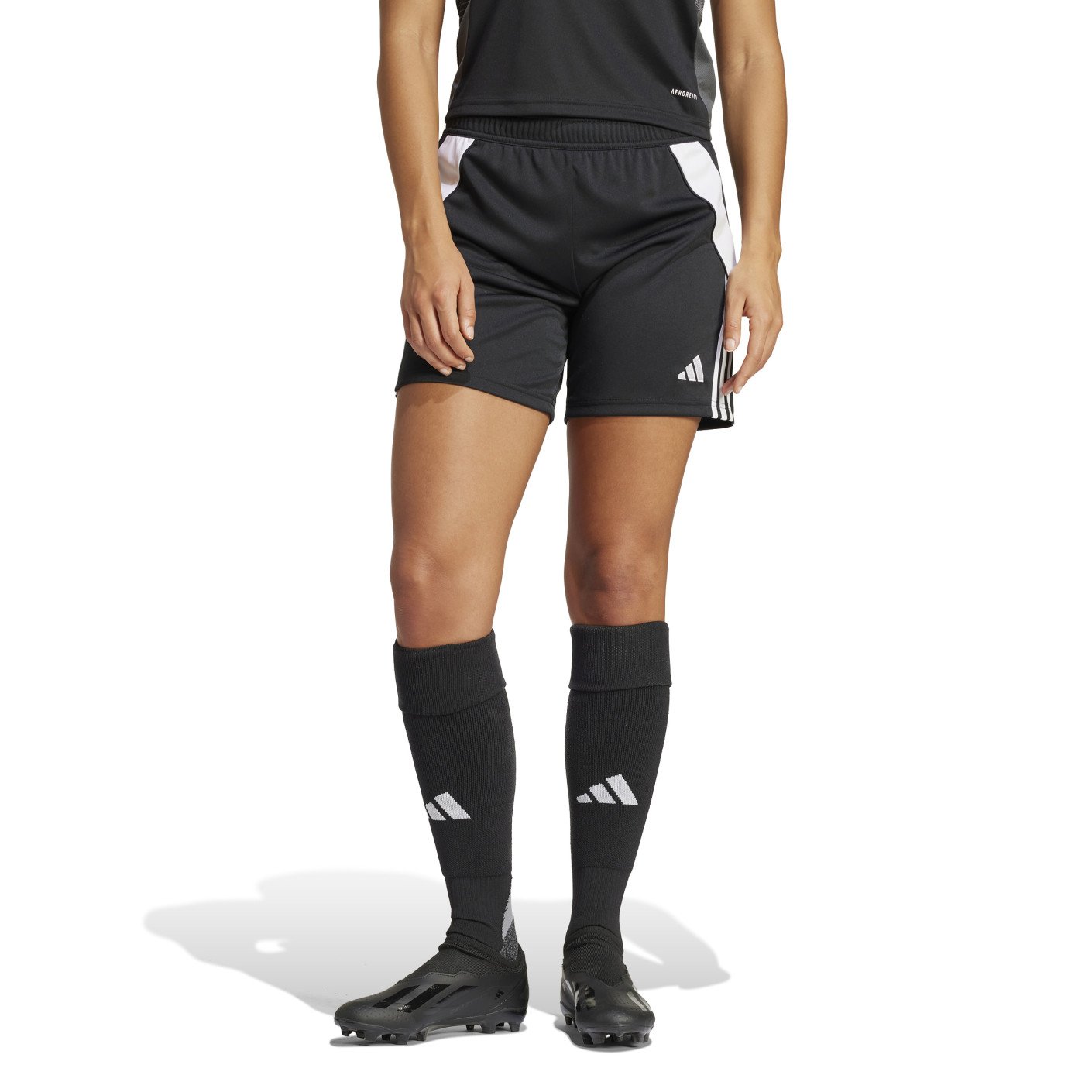 adidas Tiro 24 Short de Foot Femmes Noir Blanc