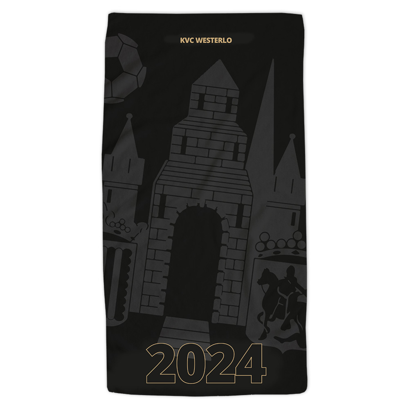 KVC Westerlo 2024 Handdoek Zwart