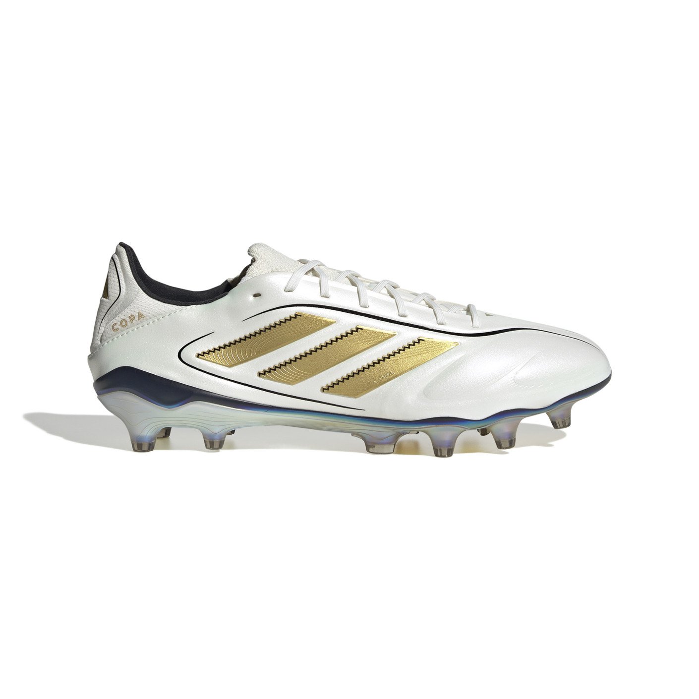 adidas Copa Pure 3 Elite Tease Gras Voetbalschoenen (FG) Wit Goud Zwart