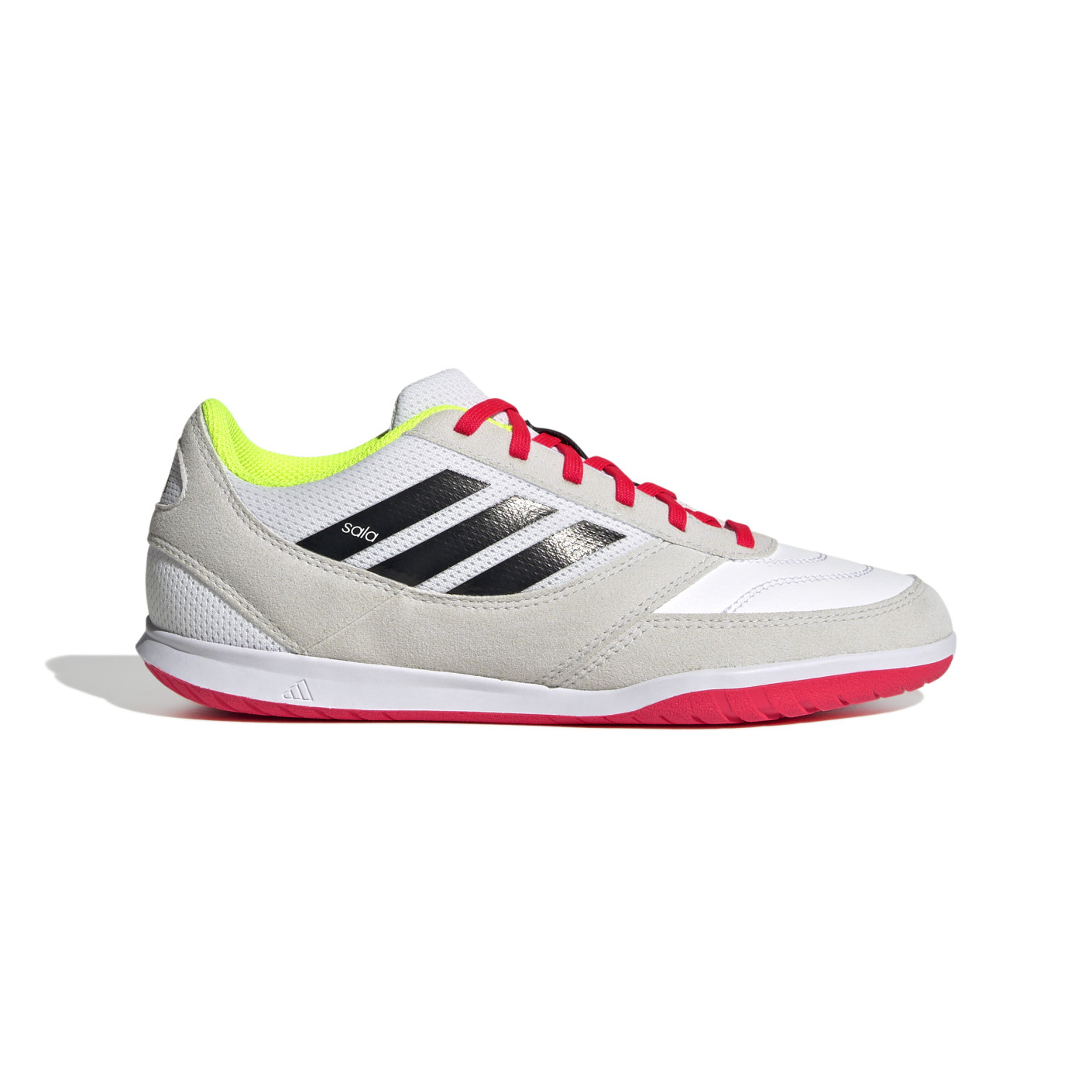 adidas Top Sala Competition II Chaussures de Foot en Salle (IN) Enfants Blanc Gris Rouge Jaune