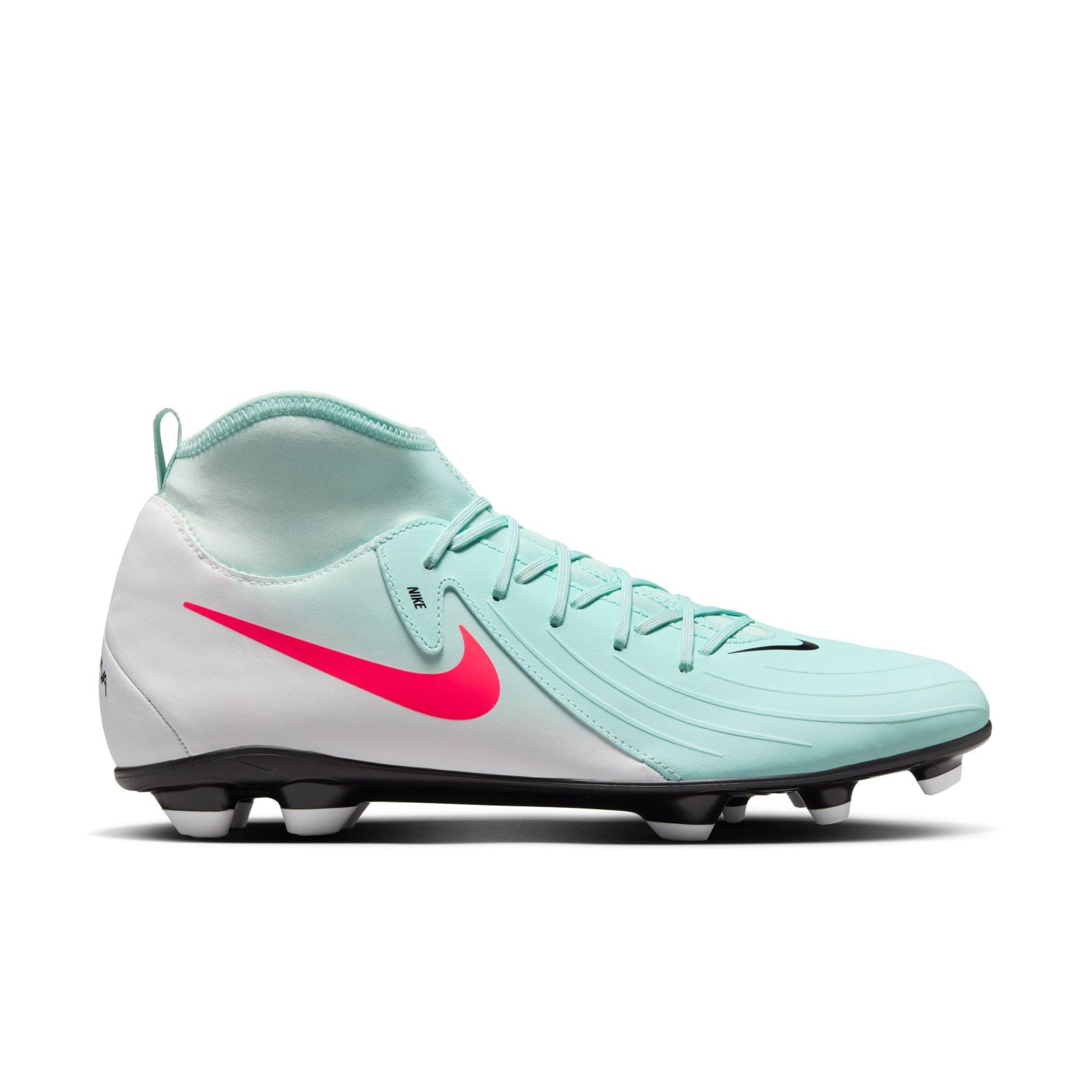 Nike Phantom Luna II Club Gras / Kunstgras Voetbalschoenen (MG) Mintgroen Rood Zwart