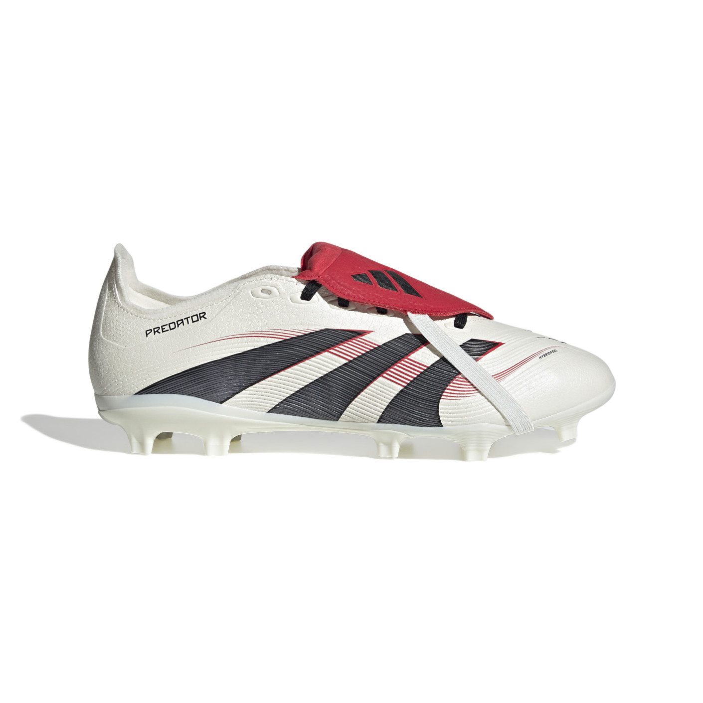 adidas Predator League FT Gazon Naturel Artificiel Chaussures de Foot (MG) Blanc Noir Rouge