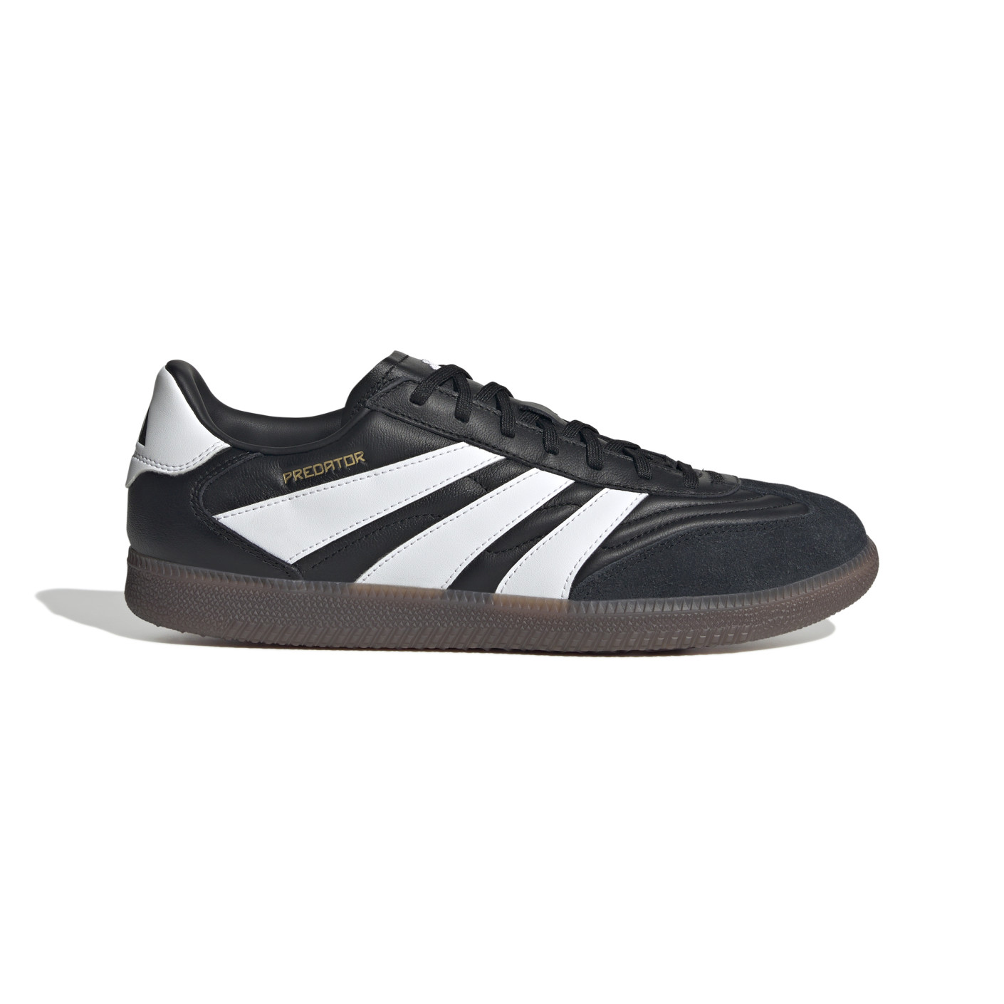 Chaussures de football en salle adidas Predator Freestyle (IN) noir blanc marron