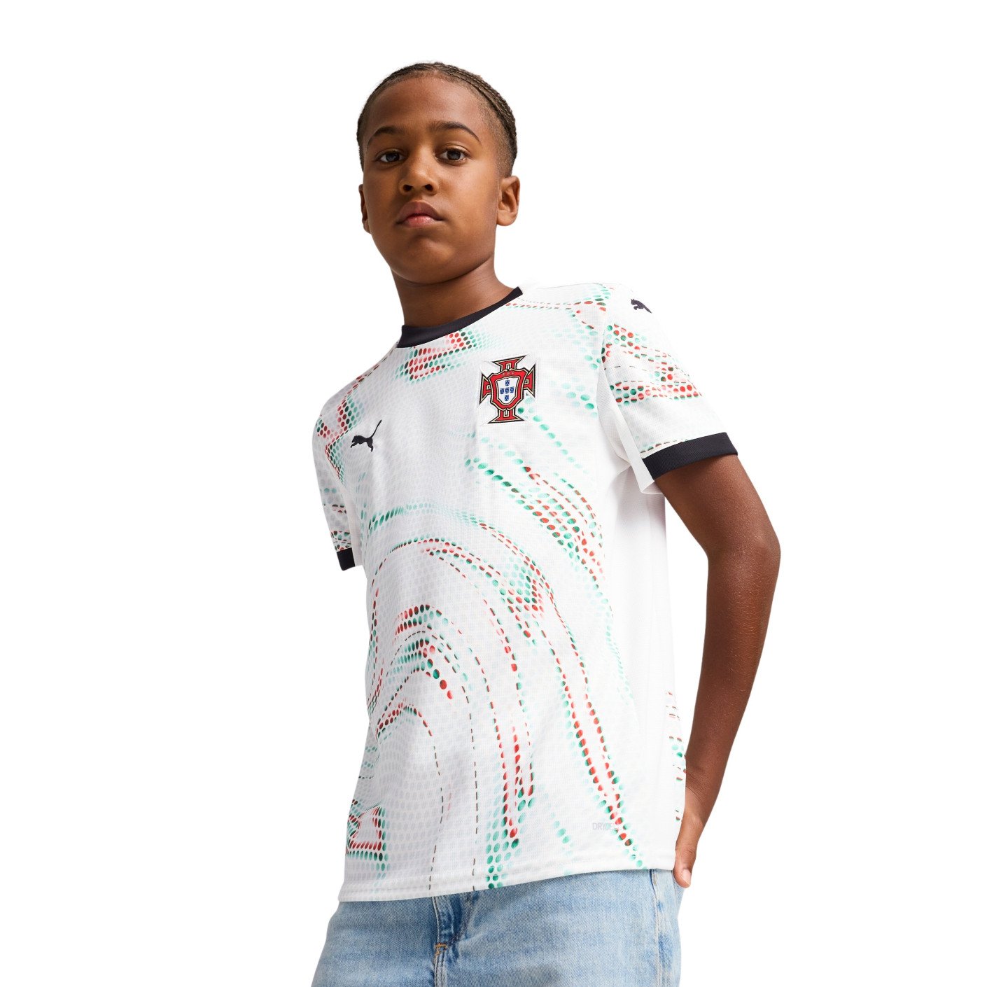 PUMA Portugal Maillot Extérieur 2025-2026 Enfants