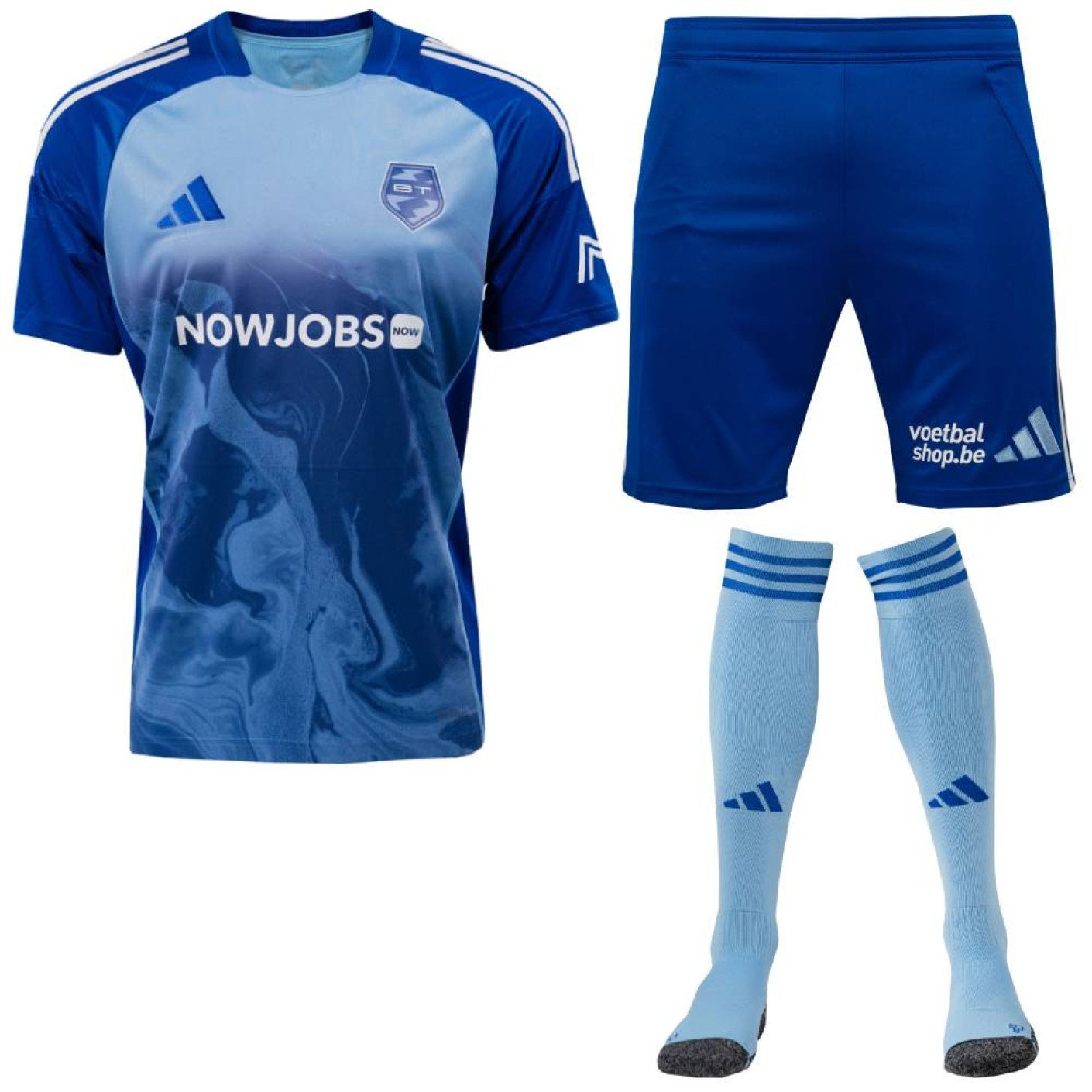 Maillot de football Adidas Masters of Madness Blue Thunder, bleu