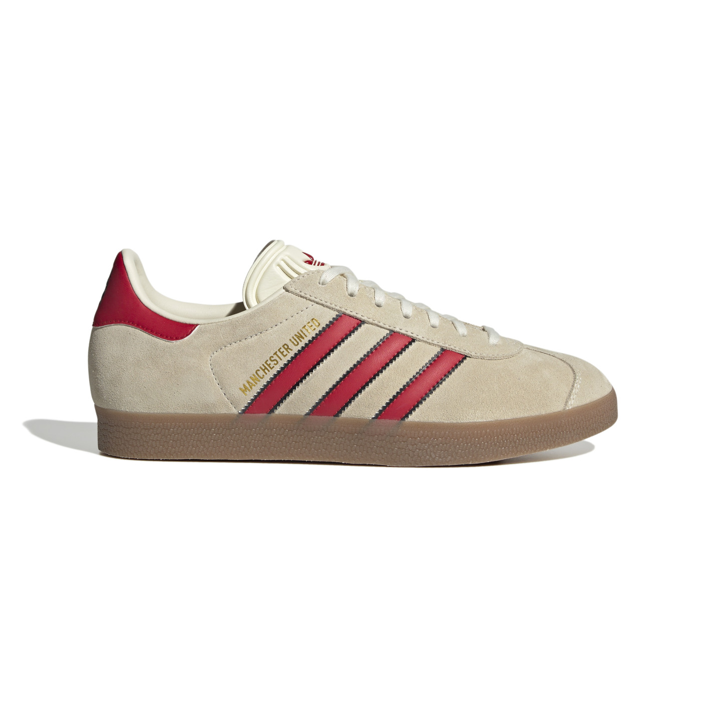 adidas Gazelle Manchester United Terrace Icons Sneakers Beige Rood Zwart