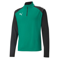 Survêtement PUMA TeamLiga 1/4 Zip Vert Noir