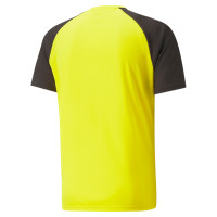 PUMA teamPACER Voetbalshirt Geel Zwart Wit