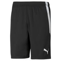 PUMA teamLIGA Short Football Noir Blanc