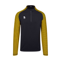 Robey Performance Half-Zip Trainingspak Kids Zwart Geel