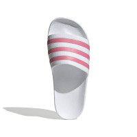 adidas Adilette Aqua Slippers Dames Wit Roze