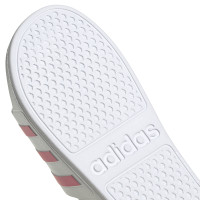 adidas Adilette Aqua Slippers Dames Wit Roze