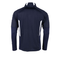 hummel Authentic 1/4 Zip Haut d'Entraînement Bleu Foncé Blanc