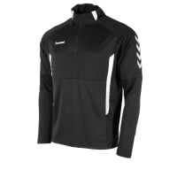 hummel Authentic 1/4-Zip Trainingstrui Zwart Wit