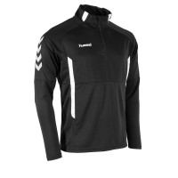 hummel Authentic 1/4-Zip Trainingstrui Zwart Wit