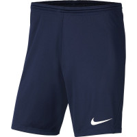 Nike Dry Park III Short de football Bleu foncé