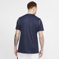 Nike Park 20 Maillot d'Entraînement Bleu Foncé Blanc