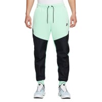 Nike Tech Fleece Overlay Jogger Lichtgroen Zwart