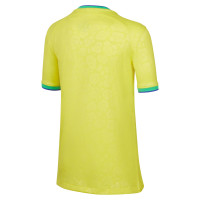 Nike Brazilië Thuisshirt 2022-2024 Kids