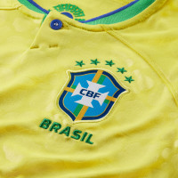 Nike Brazilië Thuisshirt 2022-2024 Kids