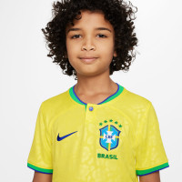 Nike Brésil Maillot Domicile 2022-2024 Enfants