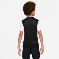 Maillot de football Nike Tiempo Premier II pour enfant, noir et blanc