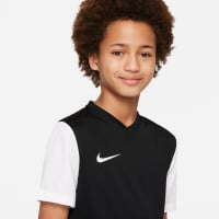 Nike Tiempo Premier II Voetbalshirt Kids Zwart Wit