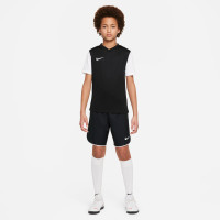 Maillot de football Nike Tiempo Premier II pour enfant, noir et blanc