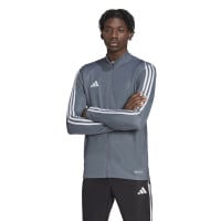 adidas Tiro 23 League Veste d'Entraînement Gris Blanc