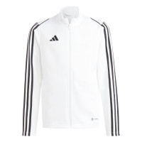 adidas Tiro 23 League Trainingsjack Kids Wit Zwart