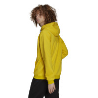 adidas Entrada 22 Sweat Sweat à Capuche Jaune Noir