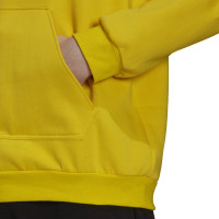 adidas Entrada 22 Sweat Sweat à Capuche Jaune Noir