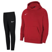 Nike Park 20 Fleece Hoodie Survêtement Enfants Rouge Noir