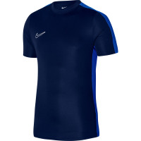 Nike Dri-FIT Academy 23 Trainingsshirt Kids Donkerblauw Blauw Wit