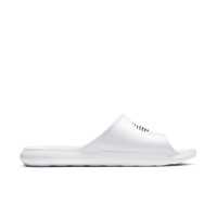 Claquettes Nike Victori One Shower blanches et noires