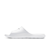 Claquettes Nike Victori One Shower blanches et noires