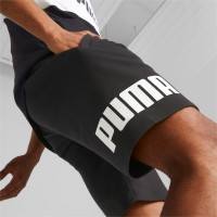 PUMA Power Short d'Entraînement Noir Blanc