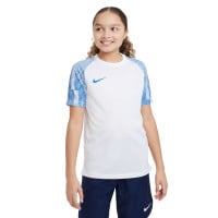 Chemise d'entraînement Nike Dri-Fit Academy pour enfants, bleu et blanc