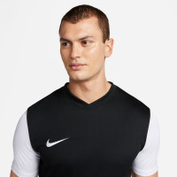 Nike Tiempo Premier II Maillot de Foot Noir Blanc