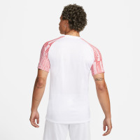 Maillot d'entraînement Nike Dri-Fit Academy blanc rouge