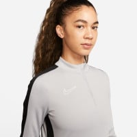 Nike Dri-FIT Academy 23 Trainingstrui Dames Grijs Zwart Wit