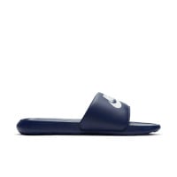 Nike Victori One Slippers Donkerblauw Wit