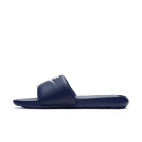 Nike Victori One Slippers Donkerblauw Wit