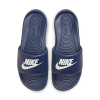 Nike Victori One Slippers Donkerblauw Wit